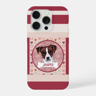 Jack Russell Heart iPhone 11 Pro Hoesje iPhone 15 Pro Case