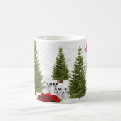 Jack Russell heeft jezelf een prettig kerstfeest Koffiemok (Center)