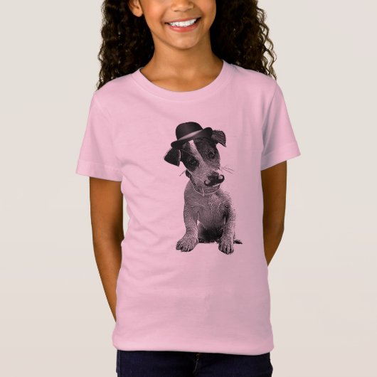 JACK RUSSELL HIPSTER T-SHIRT (Voorkant)