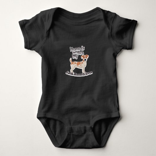 Jack Russell Home Romper (Voorkant)