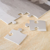 Jack Russell Hond in Sneeuw Kerstmis Legpuzzel (Zijkant)