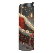 Jack Russell Hond Kerst Feestelijk Thermosbeker (Gedraaid links)