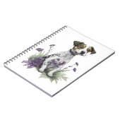 Jack Russell-hond Notitieboek (Linkerzijde)