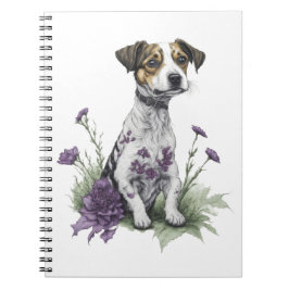 Jack Russell-hond Notitieboek