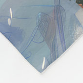 Jack Russell Hond Rijden Motorfiets Kerstmis Fleece Deken (Hoek)