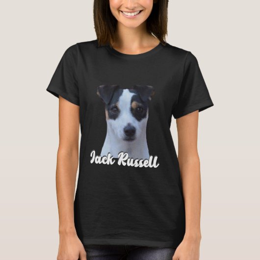 Jack Russell Hond Tshirt - Jack Russell Moeder Tsh (Voorkant)
