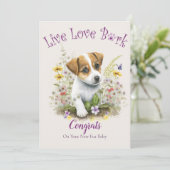 Jack Russell hondenadoptie, Gotcha-dag Kaart (Staand voorkant)