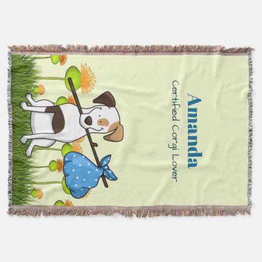 Jack Russell Hondenliefhebber Deken (Voorkant)