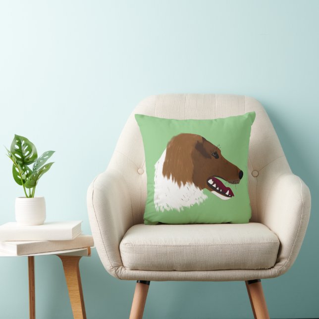 Jack Russell Huisdier Hond Kussen (Stoel)