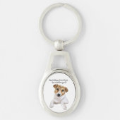 Jack Russell, ik hou van je, Sleutelhanger (Voorkant)
