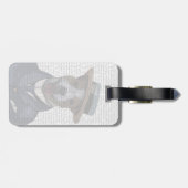 Jack Russell in Boater 2 Bagagelabel (Achterkant horizontaal)