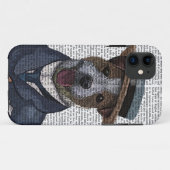 Jack Russell in Boater 2 Case-Mate iPhone Case (Achterkant (horizontaal))