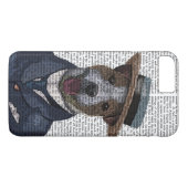 Jack Russell in Boater 2 Case-Mate iPhone Case (Achterkant (Horizontaal))