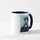 Jack Russell in Boater Mok (Voorkant rechts)