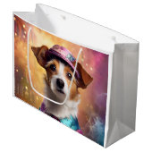 Jack Russell in levendig kostuum Groot Cadeauzakje (Voorkant Gekanteld)