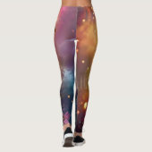 Jack Russell in levendig kostuum Leggings (Achterkant)