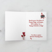 Jack Russell Je hebt Valentijn van Mail Puppy Hugs Feestdagen Kaart (Binnen)