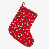 Jack Russell Kerstensok Grote Kerstsok (Voorkant (Hangend))