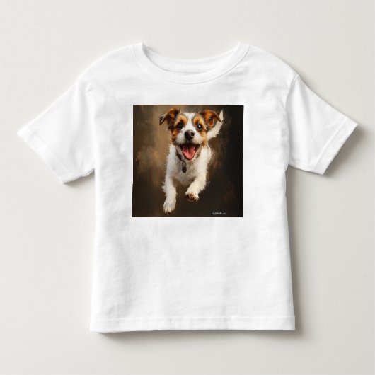Jack Russell Kinder Shirts (Voorkant)