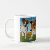 Jack Russell Koffiemok (Links)