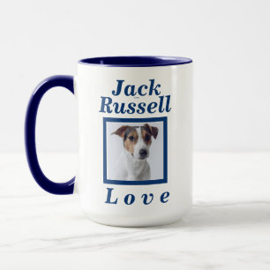 "Jack Russell Love" Cutest Gift voor haar koffie Mok
