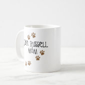 Jack Russell mama Koffiemok (Voorkant links)