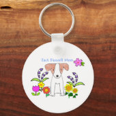 Jack Russell mama Sleutelhanger (Voorkant)