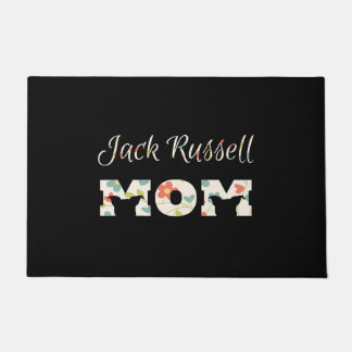 jack russell moeder lange mouwen vrouwen deurmat