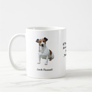 Jack Russell Mok - met twee beelden en een motief