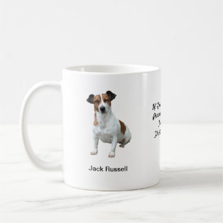 Jack Russell Mok - met twee beelden en een motief