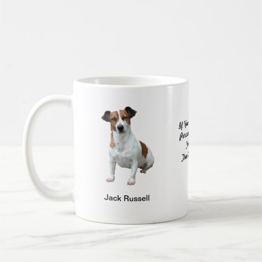 Jack Russell Mok - met twee beelden en een motief (Links)