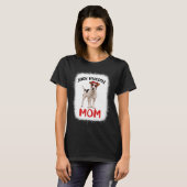 Jack Russell Mom Jack Russell Terrier Owner Bleach T-shirt (Voorkant volledig)