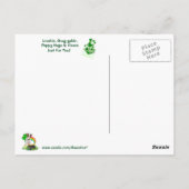 Jack Russell - Nieuwe Pup 1 St Patty's - Je hebt p Briefkaart (Achterkant)