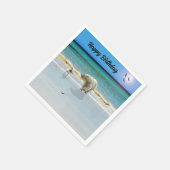 Jack Russell ontmoet poolse Beer Birthday Paper Na Servet (Hoek)