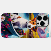 Jack Russell op een peddel: Een Schilderachtig avo Case-Mate iPhone Case (Achterkant (horizontaal))