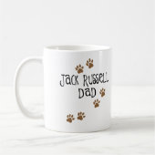 Jack Russell papa Koffiemok (Links)