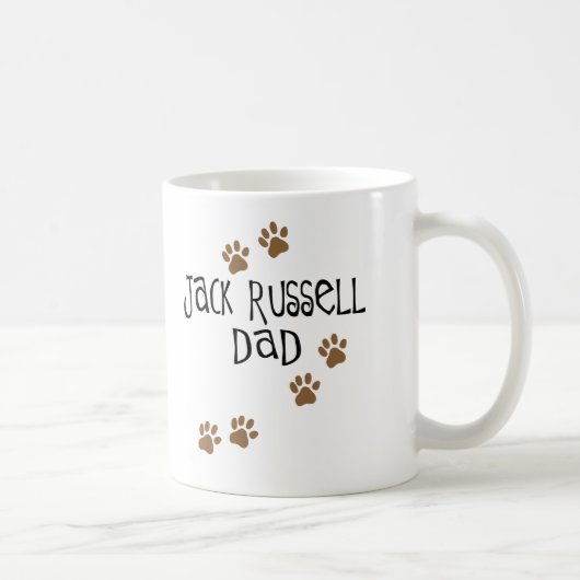 Jack Russell papa Koffiemok (Rechts)