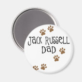 Jack Russell papa Magneet (Voorkant / Achterkant)