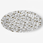 Jack Russell Paper-Borden Papieren Bordje (Gekanteld)