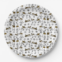 Jack Russell Papieren Borden