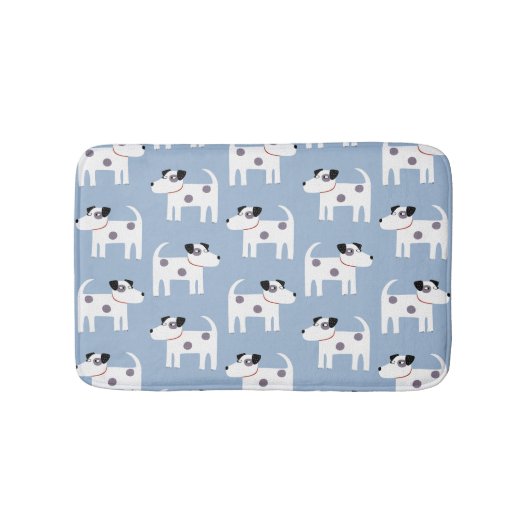 Jack Russell Parson Terrier Dog Pattern Badmat (Voorkant)