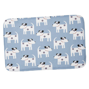 Jack Russell Parson Terrier Dog Pattern Badmat
