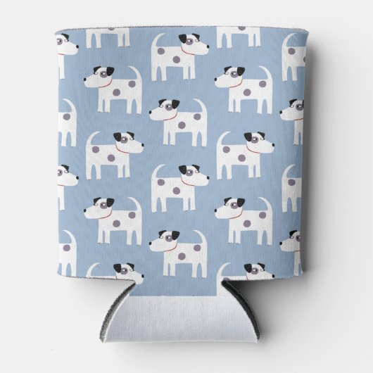 Jack Russell Parson Terrier Dog Pattern Blikjeskoeler (Voorkant)