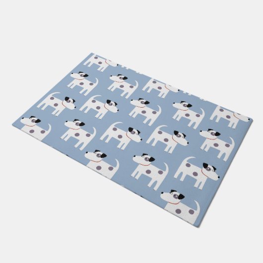Jack Russell Parson Terrier Dog Pattern Deurmat (Schuin)