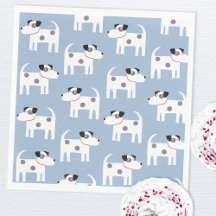 Jack Russell Parson Terrier Dog Pattern