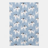 Jack Russell Parson Terrier Dog Pattern Theedoek (Verticaal)