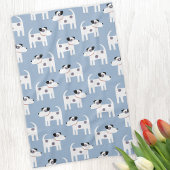 Jack Russell Parson Terrier Dog Pattern Theedoek
