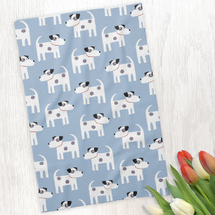 Jack Russell Parson Terrier Dog Pattern Theedoek