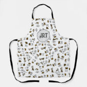 Jack Russell Persoonlijk Schort (Voorkant)