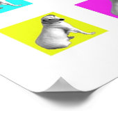 Jack Russell Pop Art Poster (Hoek)